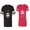 Men Black / Women Red, variant on Halloween 69 Matching Couple Cotton Jerseys (Men Black / Women Black) (Men S / Women S)