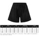 thumbnail image 3 of Pantalones Cortos Pantalones cortos de verano con cordón para mujer, pantalones cortos de pierna ancha para fitness (negro XXL) Ygjytge para Mujer Negro T M, 3 of 7