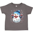 thumbnail image 3 of Inktastic Holiday Snowman Boys or Girls Toddler T-Shirt, 3 of 5