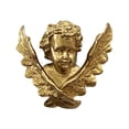 thumbnail image 2 of Estatua de ala de ángel Escultura de pared de resina Arte colgante de pared Figuras de para el hogar Aniversario Decoraciones Coleccionables, 2 of 9