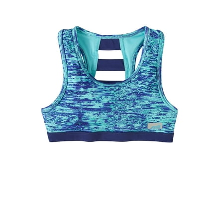 Girls Fashion Bar Back Sports Bra