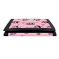 thumbnail image 5 of CHAQLIN Trifold Money Organizer Skull and Rose Pattern Slim Kids Trifold Wallet for Outdoor, Elastic Polyester Portable Children's Wallet, 5 of 7