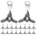 thumbnail image 1 of 100pcs Vintage Alloy Pendants Jewelry Making Charms Jewelry Material Jewelry Charms, 1 of 6