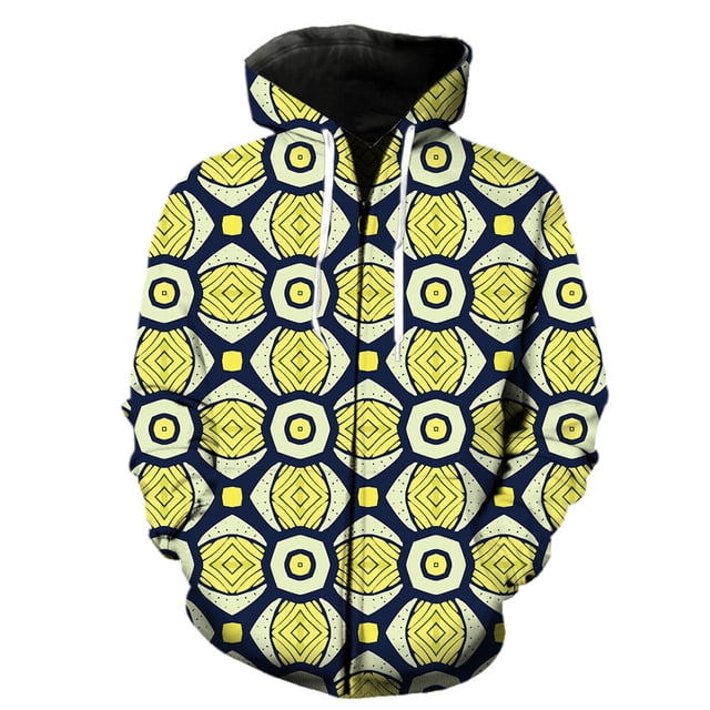 Sudadera con capucha y cremallera para hombre, estilo étnico exótico retro, gran oferta 2024, chaquetas de gran tamaño con capucha, sudaderas con estampado 3D, ropa de calle divertida
