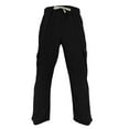 thumbnail image 5 of Men’s Casual Loose Fit Cargo Pants with Drawstring Waist, Lightweight Breathable Cotton Trousers for Everyday Wear, 5 of 5