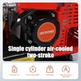 thumbnail image 5 of Backpack Leaf Blower Gas Powered - 63CC 665CFM 2-Cycle Backpack Gas Powered Leaf Blower, Grass Lawn Blower Air Cooling Gasoline Backpack Grass Blower, Backpack Snow Blower for Garden, 5 of 10