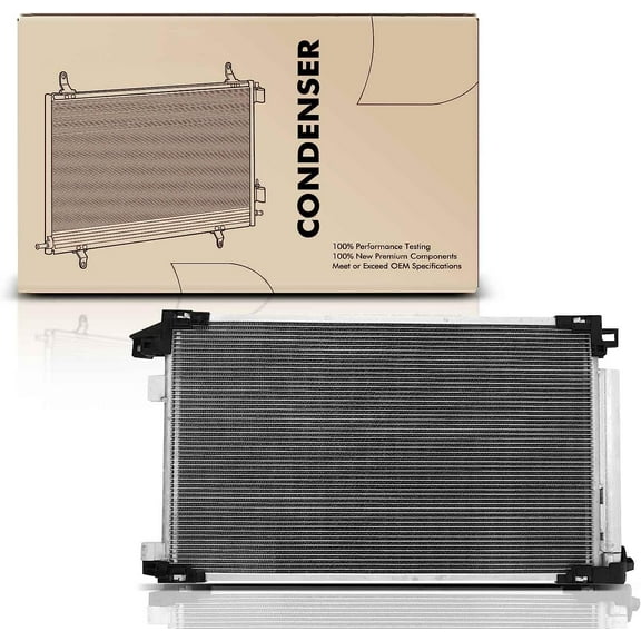 A-Premium Air Conditioning A/C Condenser Compatible with Toyota Corolla 2020-2022, C-HR 2019-2022, Replace# 30153, 884A002090