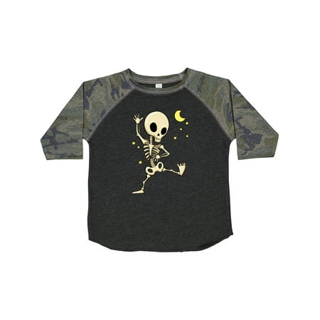 

Inktastic Cute Dancing Skeleton Gift Toddler Boy or Toddler Girl T-Shirt