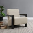 thumbnail image 5 of Coaster Fitzroy Boucle Upholstered Accent Arm Chair Latte, 5 of 12
