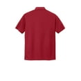 thumbnail image 6 of Port Authority Diamond Jacquard Polo-L (Rich Red), 6 of 6