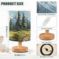 thumbnail image 3 of Beautiful Landscape River Mountain Bedside Table Lamp LED Warm Lights with USB Charging Port Retro Cylinder Desk Lamps for Bedroom Living Room Office Coffee Bar Decoration, 3 of 7