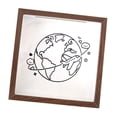 thumbnail image 4 of Elodie Shadow Box Frame Compact Keepsakes Box for Photo Storage Stamps Concert Stub 15cmx15cmx4.5cm, 4 of 8