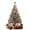 C, variant on Flocked Christmas Tree, Artificial Christmas Tree Realistic Christmas TreeWith Bows and Christmas Balls Ornaments fror Home Office Party Decoration with Branch Snow Tips and Metal Stand,White