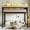 Natural, variant on Twin XL Metal Loft Bed with Storage Shelves & Pegboard, USB Ports & LED Lights, Full-Length Guardrails, No Box Spring Needed, Space-Saving for Bedroom, Dorm, Natural