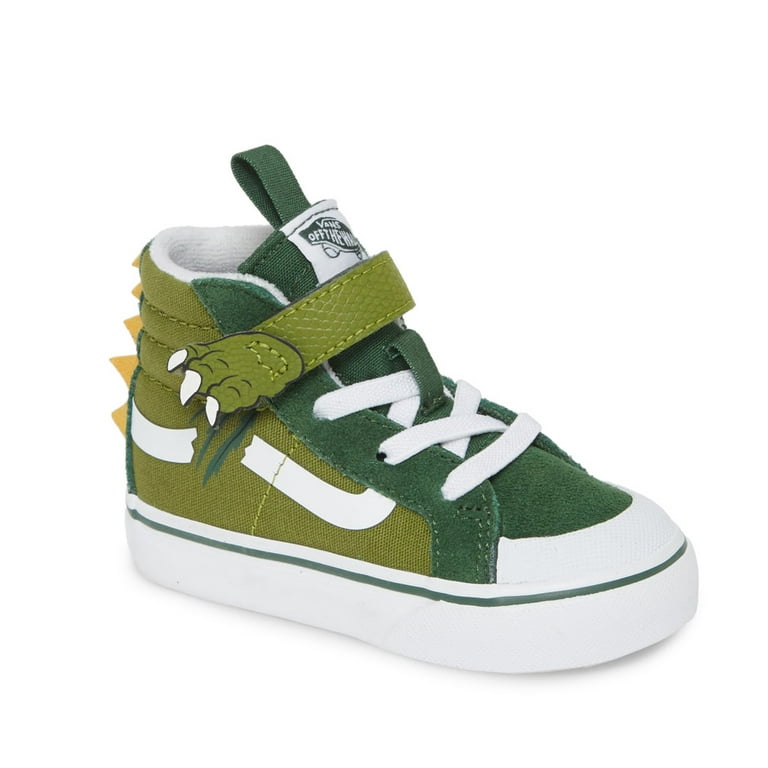 Vans Green Sk8-Hi Shoes - Size 9