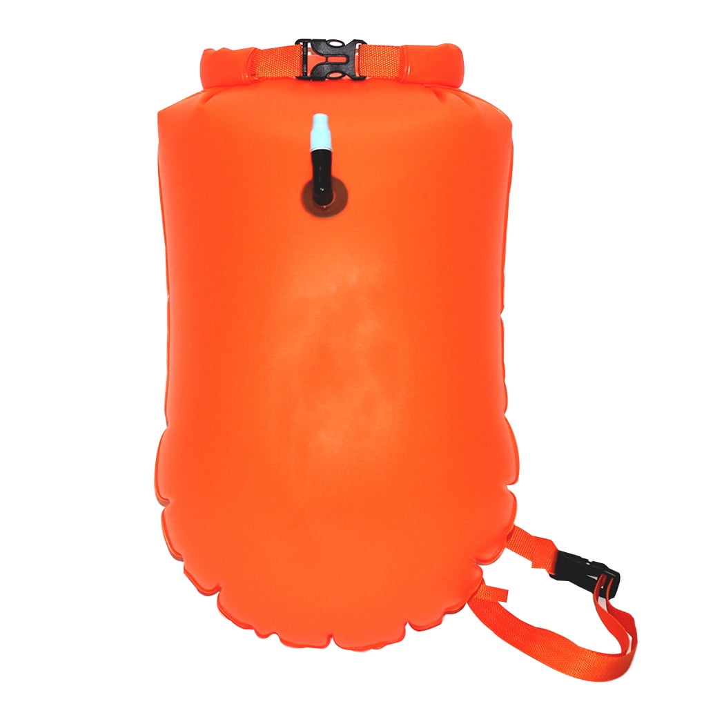 Swimming Buoy Air Dry Tow Bag Float Inflatable Signal Life-saving Drift Bag 