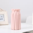 thumbnail image 2 of Maceta Geométrica Florero Decorativo Nórdico para Oficina en Casa () Rosa, 2 of 9