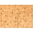 thumbnail image 1 of Ahgly Company Indoor Rectangle Abstract Orange Modern Area Rugs, 8' x 12', 1 of 4
