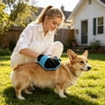 thumbnail image 5 of Cififendec Static Pet Hair Remover Mitt, 9.06"×8.27", Double Sided Mesh Breathable Grooming Glove for Dog Cat Sofa Carpet Shed Fur Quick Cleaning, 5 of 5