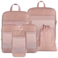 thumbnail image 5 of TRIPGEAR 6 Set Expandable Compression Packing Cubes, Lightweight Travel Organizer Bags, 5 of 8