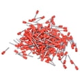 thumbnail image 4 of Terminales De Extremo De Cable Aislados, Férula Aislada Compacta Y Liviana Evite El Crimpado De Pines De Empalme De 1 Cable Para Proyectos Eléctricos Para Cable De 0,75 Mm² ANGGREK E7512 rojo, 4 of 8