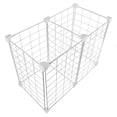thumbnail image 4 of Cesta para congelador vertical, divisor para frigorífico, organizador profundo para refrigerador, contenedor de alambre para almacenamiento de alimentos., 4 of 8
