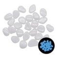thumbnail image 2 of Glow Luminous Decor Gravel Cobble Crafts Dark Tank Pebbles Landscaping fluorescent Rocks for Path Aquarium Yard Garden Lawn - White, 2 of 8