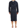 thumbnail image 2 of Hanes Men's 1901 Athletic Fleece Hooded Robe, 2 of 3