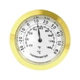 thumbnail image 3 of Termómetro mecánico con números grandes Medidores de termómetro analógicos fáciles de leer Oro 37 mm, 3 of 9
