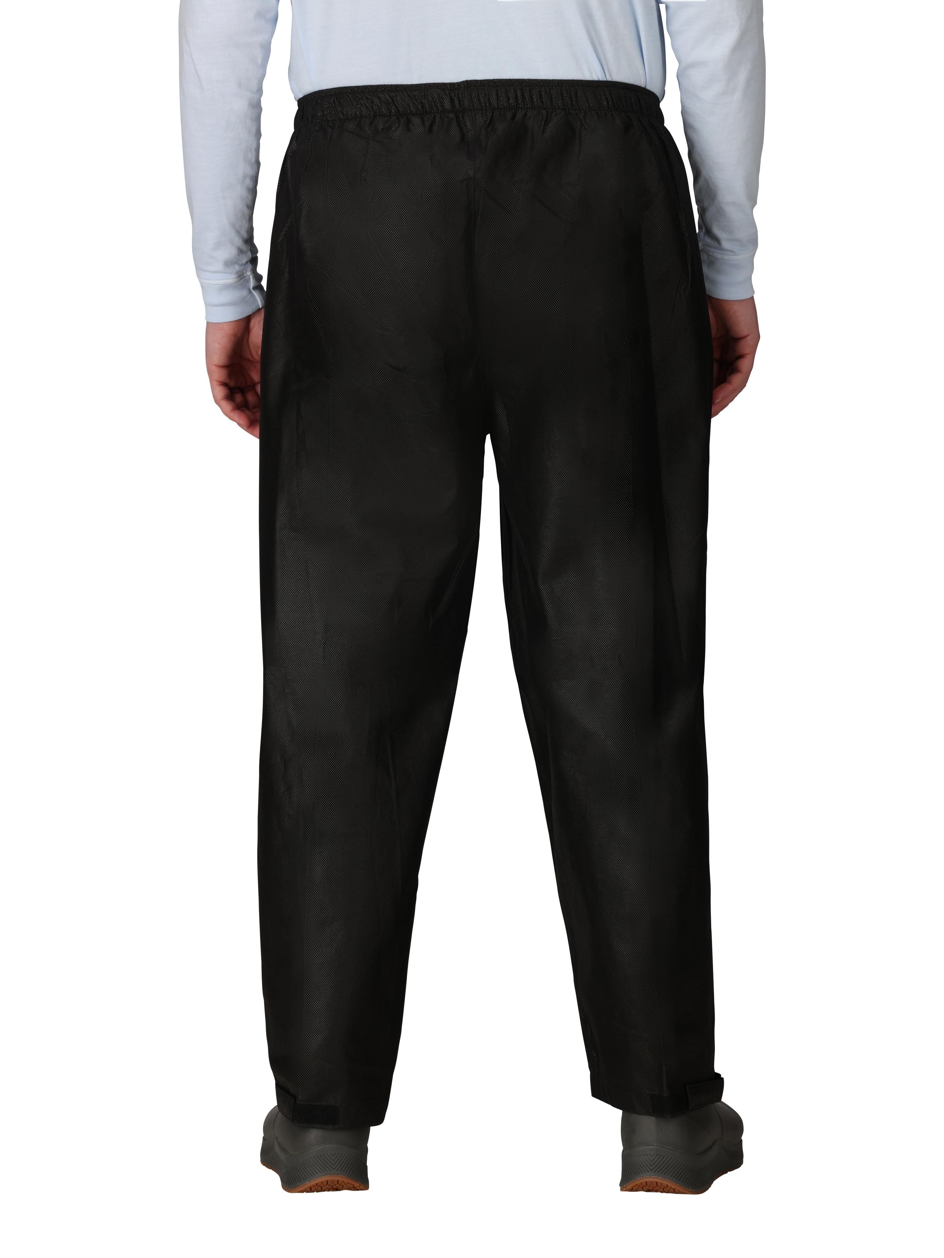 Frogg Toggs Pro Action Waterproof Rain Pant, Black, Size Small