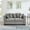 Grey, variant on 60.5" Modular Sectional Sofa with Storage Seats, Upholstered Velvet Cloud Couch with Silver Nails Decoration and Wooden Legs for Living Room, Green