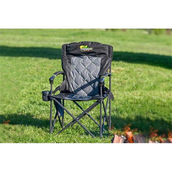Ironman 4x4 ICHAIR0067 King Hard Arm Camp Chair with Lumbar Support Offroad 4WD