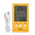 thumbnail image 2 of Higrómetro electrónico, mini higrotermógrafo digital portátil para el hogar, medidor de temperatura y humedad, durabilidad mejorada, 2 of 8