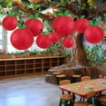 thumbnail image 2 of Sylvtty Fruit Lantern Chinese Style Red Fruit-Shaped Hanging Paper Lantern Decoration for Back to School Classroom Home Party Decor, 2 of 7