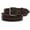 Dark Brown, variant on 1 3/4" snap on Embossed Vintage Cowhide Thick Leather Casual Jean Belt