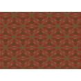 thumbnail image 1 of Ahgly Company Machine Washable Indoor Rectangle Transitional Tomato Red Area Rugs, 5' x 8', 1 of 7