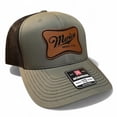 thumbnail image 3 of Merica 1776 Richardson 112 Trucker Hat: Laser-Engraved Leather Patch, 3 of 5