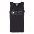 thumbnail image 2 of Grey Sloan Grey's Anatomy Pop Male Graphic Tank Top, Black, Small, 2 of 3