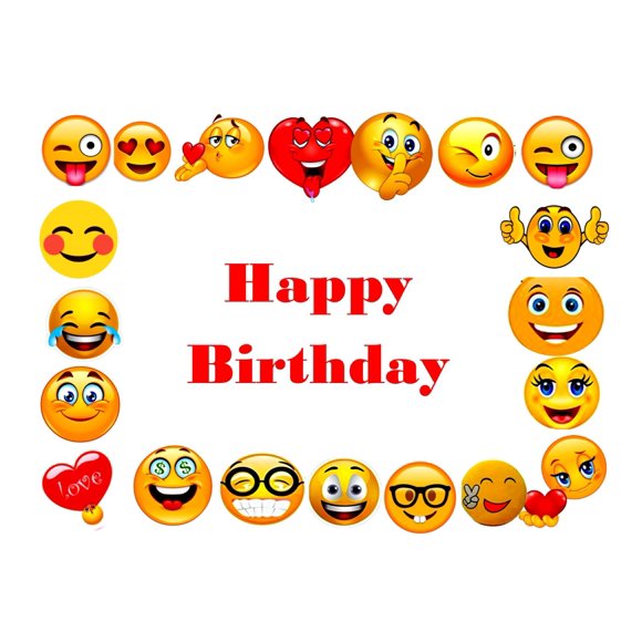 Emoji Decorative Baking Supplies