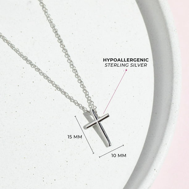 Kids silver cross cheap