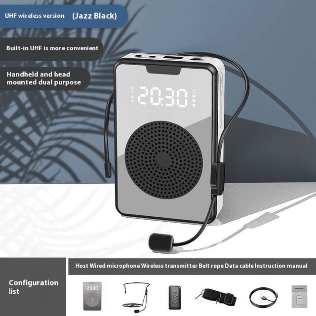 Micrófono inalámbrico portátil con Bluetooth para enseñanza, altavoz Bee, venta al aire libre, megáfono con sonido para guía turístico