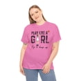 thumbnail image 3 of Play like Girl try to keep up for Clark 22 Basketball fan Unisex Cotton Tee, 3 of 8