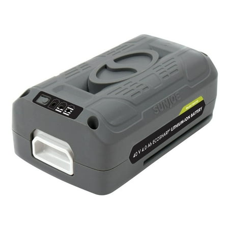 Snow Joe + Sun Joe iBAT40 EcoSharp® Lithium-Ion Battery | 40 Volt · 4.0 Ah