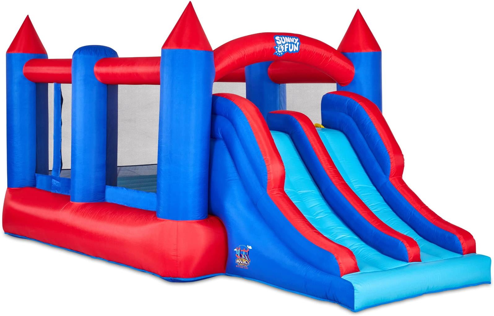 Sunny & Fun Bounce House, Bouncy House for Kids Outdoor with Toddler