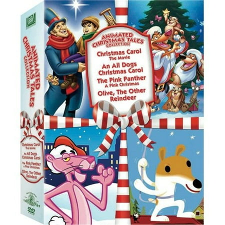 Animated Christmas Tales Collection: Christmas Carol: The Movie / An All Dogs Christmas Carol / Pink Panther: A Pink Christmas / Olive, The Other Reindeer