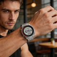thumbnail image 4 of Solar Powered Waterproof Sports Digital Wristwatch, Multifunctional Luminous Outdoor Watch with Alarm Clock, Casual Trendy Design for Men, Women, and Outdoor Activities, 4 of 9