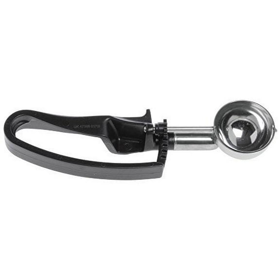 Vollrath 47398 Disher - Squeeze, Size 30, 8-1/4 oz. Capacity, Black