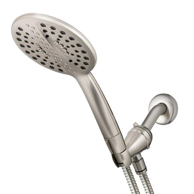 Waterpik AAD-773T DualSpray 2-in-1 Adjustable Rain Shower Head