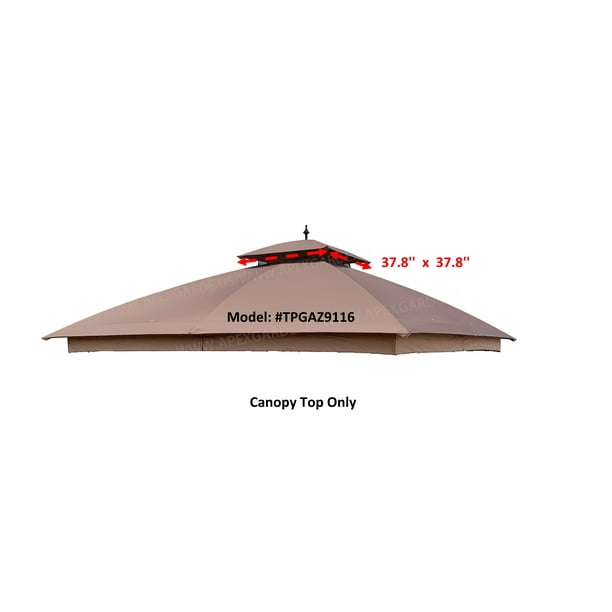 APEX GARDEN Replacement Canopy Top for Style Selections 10