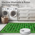 thumbnail image 5 of ODIKA 8'x10' Machine Washable Non-Slip Area Rug, Festive Seasonal Design High Traffic Rug, Green, 8861, 5 of 7